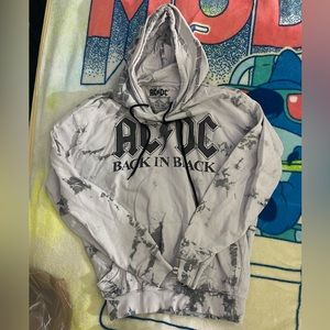 Grey/Black AC/DC sweatshirt
